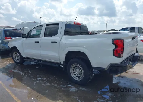 2024 Chevrolet Colorado 2Wd Wt z USA, uszkodzony, nr VIN 1GCGSBEC7R1108789